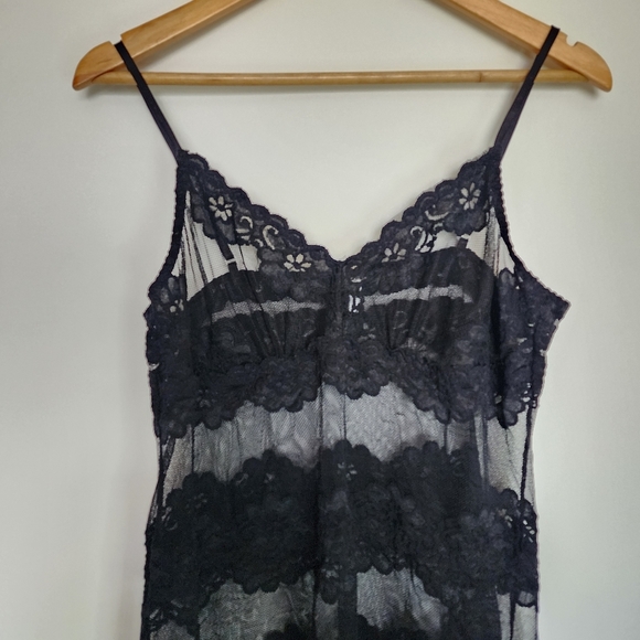 Vintage rampage lace sheer nightie - Picture 8 of 9